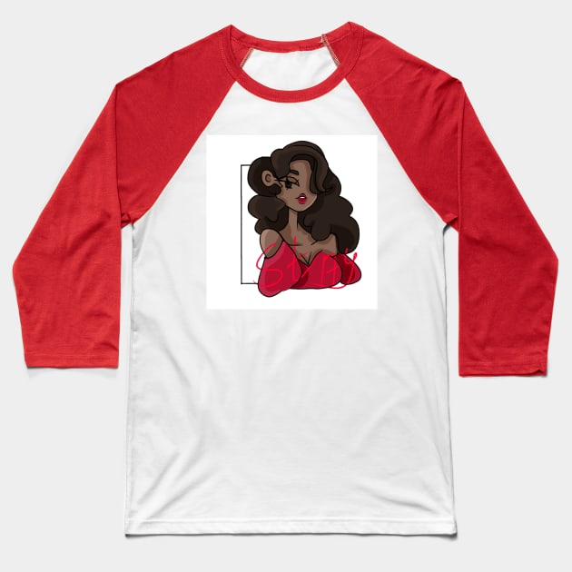 Miss Maria Reynolds Baseball T-Shirt by Amiisan